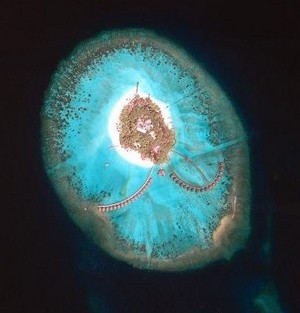 Ile Thulhagiri aux Maldives